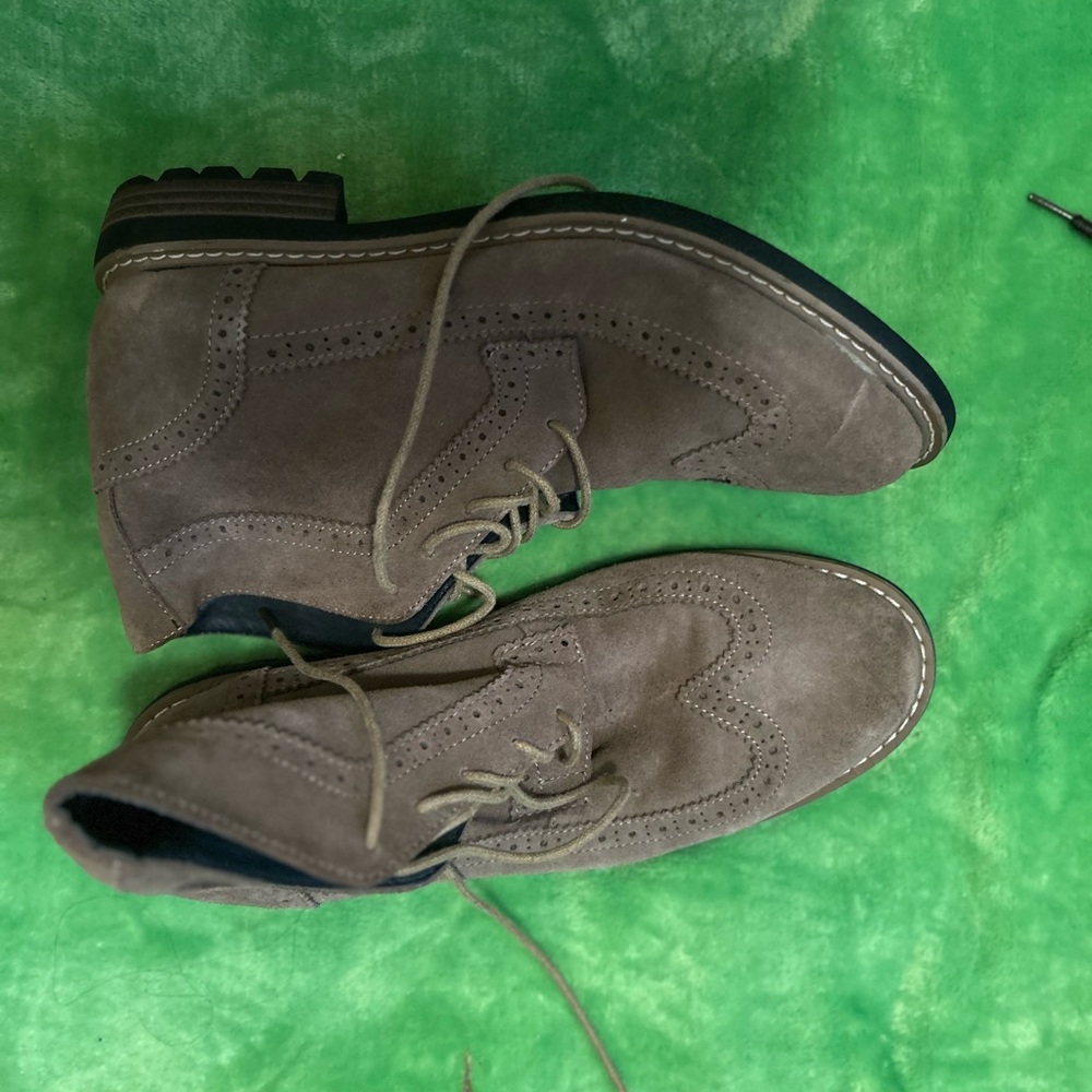 Men's Brown Suede Boots